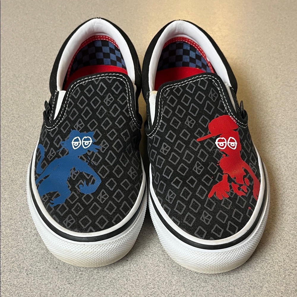 Vans  Krooked by Natas for Ray Barbie